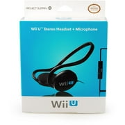 Wii PSWii20 U Stereo Headset and Microphone, Black