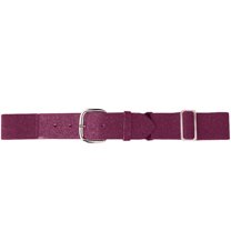 Augusta Sportswear Boy's Elastic Baseball Belt, Maroon, One Size