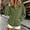 Army Green, variant on Women's Loose Fit Jacket - Collar Long Sleeve Button-Front Pockets Mock Neck Hip Relaxed Everyday Athletic Sporty