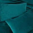 thumbnail image 4 of Chezmoi Collection Extra Soft Fleece Sheet Set Full, 4-Piece Microplush Non-Pilling Velvety Bed Sheet, Deep Pocket - Lightweight All Season Warmth, Full, Teal, 4 of 9