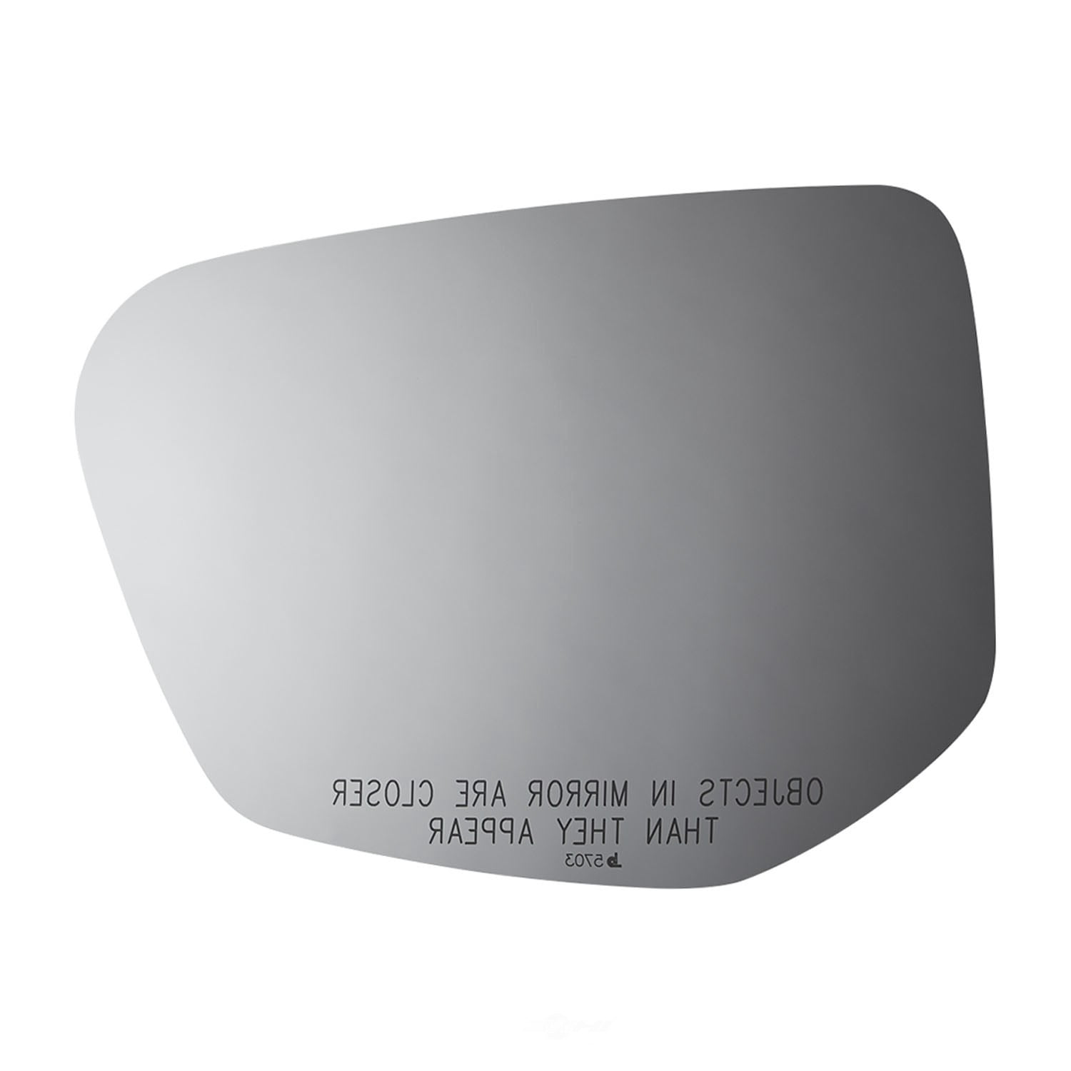 Burco Side View Mirror Replacement Glass - Clear Glass - 5703
