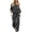 Black, variant on SELONE Pants Sets Women 2 Piece Outfits Matching Sets One Shoulder Tops Tracksuits Polka Dot Breathable Casual Outfits