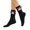 A Purple, variant on Funny Ugly-Cute Big Face Crew Socks for Women, Unique Mid-Calf Socks With Colorful Braided Tassel Decor, Novelty Fun Statement Socks, White Elephant Gift for Women Girls