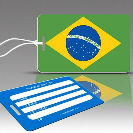UPC 400007705296 product image for TagCrazy Country Flag Luggage Tags - Set of Three | upcitemdb.com