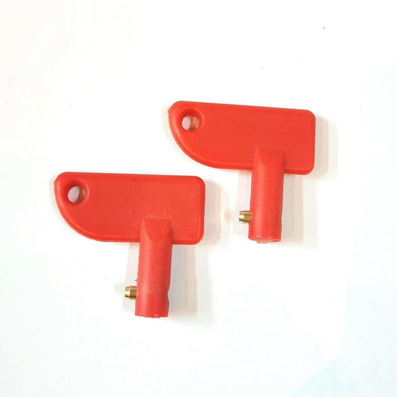 2Pcs Spare Keys For Battery Isolator Switch 100A 12V Cut Off Power Kill Key Keys YIWEI