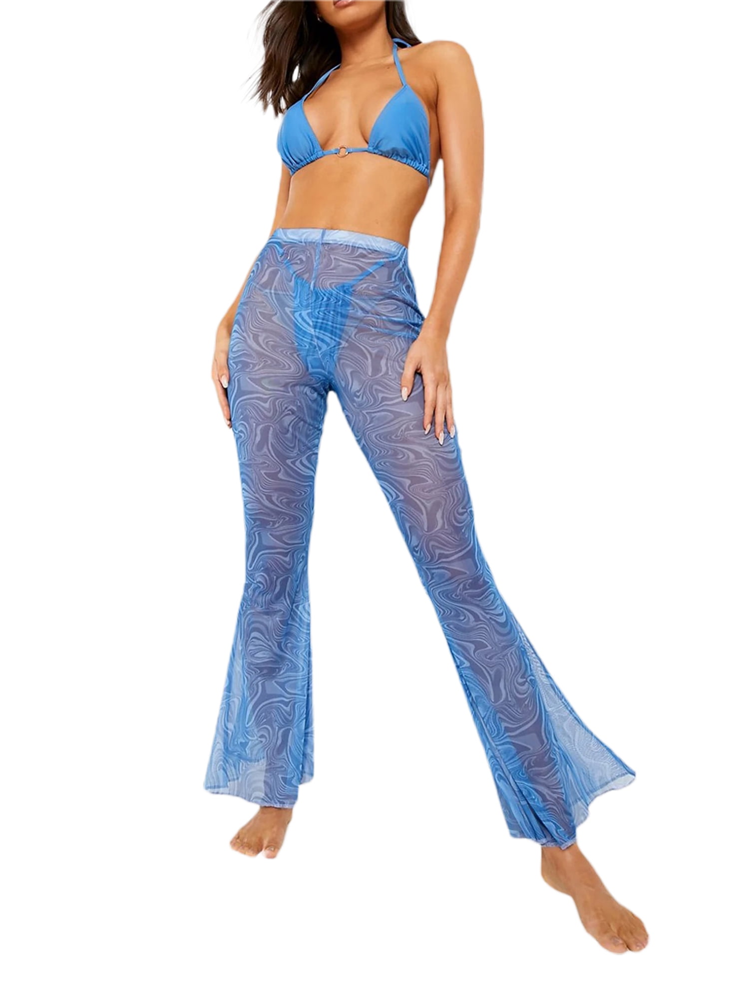 low rise beach pants