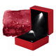 thumbnail image 3 of "Caja Estuche Para Anillo De Compromiso Con Luz Led Belug, Rojo ", 3 of 5