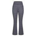 thumbnail image 1 of TaTaai Women's High Waist Flare Leg Yoga Pants Solid Color with Side Pockets Stretch Workout Pants for Yoga Running and Casual Wear Gift, 1 of 9