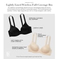thumbnail image 4 of Sostén Victoria's Secret Infinity Flex con Cobertura Total 36DDD Negro, 4 of 5