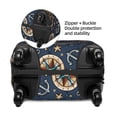 thumbnail image 6 of Uemuo Nautical Printed Washable Luggage Cover - Fashion Suitcase Protector Fits 18-32 Inch Luggage -X-Large, 6 of 9
