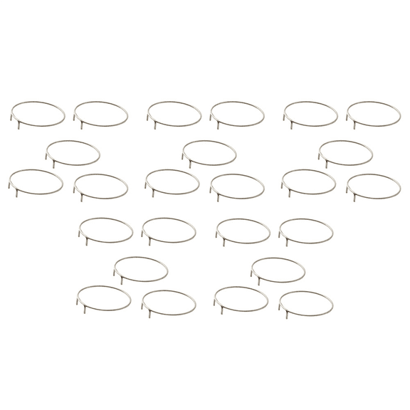 25Pcs Bike Freehub Pawl Spring Bicycle Tower Base Spring Cassette Driver for Road Mountain Bike Replacement,25 x Bicycle Freehub Pawl Spring,silver