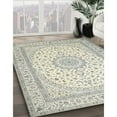 thumbnail image 2 of Ahgly Company Indoor Rectangle Traditional Gunmetal Gray Medallion Area Rugs, 6' x 9', 2 of 6