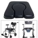 thumbnail image 5 of Sonducket PVC Commode Seat Cushion Removable Soft Toilet Cushion for Wheelchair Chair carpas, 5 of 6