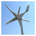 thumbnail image 3 of Wind Turbine Generator Windwill 600W 800W 12V 24V With 3 Blades 5 Blades MPPT PWM Controller For Homeuse ,Easy to Install, 3 of 7