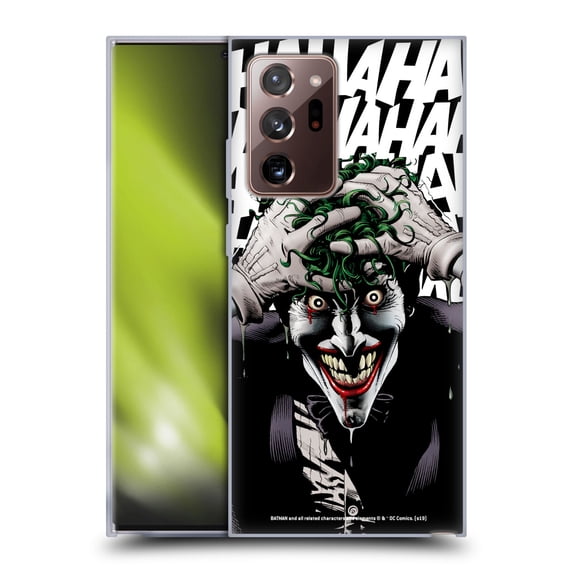 Head Case Designs Officially Licensed The Joker DC Comics Character Art The Killing Joke Soft Gel Case Compatible with Samsung Galaxy Note20 Ultra / 5G