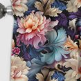 thumbnail image 4 of Designart "Floral Paisley Delight" Paisley Blackout Curtain Panels, 4 of 4