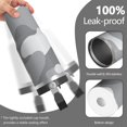 thumbnail image 2 of Camouflage 30oz Handheld Travel Tumbler with Handle – Double Wall Stainless Steel Insulated Cup, Flip Straw Lid, Leak-Proof & BPA-Free for Hot and Cold Drinks – Durable Coffee & Juice Mug Black, 2 of 6