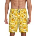 thumbnail image 1 of Fotbe Cool Duck With Yellow Strip Pantalones Cortos de Pijama para Hombre, Ropa de Dormir, Pantalones de Pijama Cortos para Hombre-Small, 1 of 6