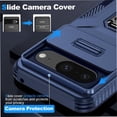 thumbnail image 3 of Funda para GANGXUN Google Pixel 8 - Soporte metálico, Función magnética, Azul, 3 of 5