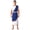 Blue, variant on Aiihoo Men's Ancient Greek Toga Roman Roman Caesar Short Sleeve Tunic Robe Dress White M
