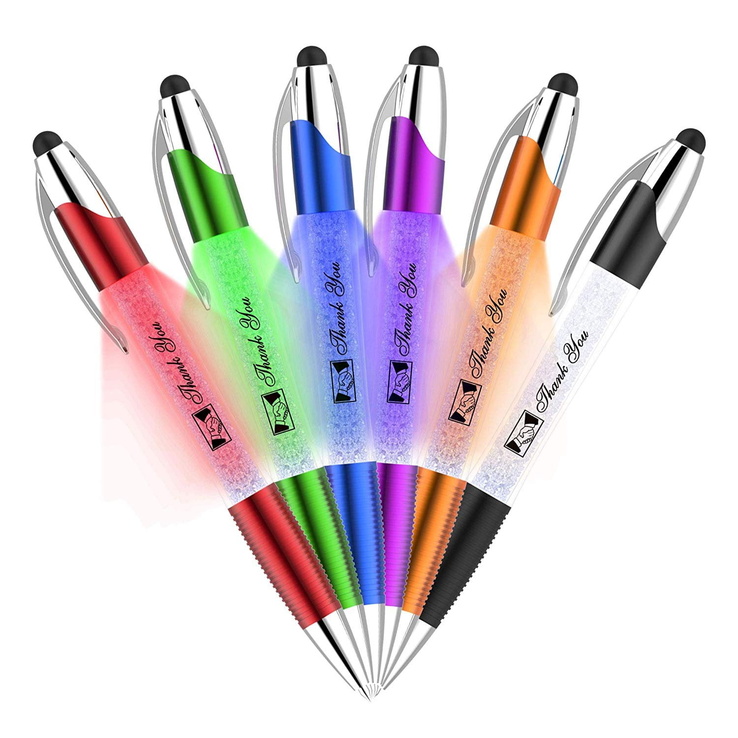 Thank You Greeting Gift Stylus PensPen Lights up a Thank You Message