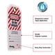 thumbnail image 3 of Etiquetas Lockout Master Lock 497A laminadas, paquete de 12, 3 of 7
