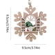 thumbnail image 3 of Adornos Navideños De Madera Para El Árbol De Navidad Con Ventana Y Diseño De Anciano Para Halloween, 3 of 8