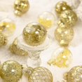thumbnail image 5 of 60MM/2.36" Clear Christmas Ornaments Set, 25PCS Shatterproof Decorative Hanging Ball Ornament with Stuffed Delicate Decorations, Xmas Tree Balls for Holiday Party, 5 of 9