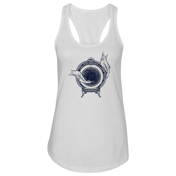 Fortune Teller Racerback Tank Women -Image by Shutterstock, Female XX-Large