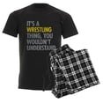 thumbnail image 6 of CafePress - Men's Dark Pajamas - Men's Dark Loose Fit Cotton Pajama Set, 6 of 7
