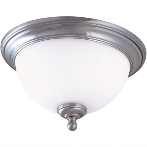 Nuvo 60/2565 Glenwood Ceiling Medallion Lighting 13in Brushed Nickel 2-light