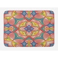 thumbnail image 1 of Colorful Bath Mat, Contemporary Style Abstract Shapes Native Design Inspirations Tribal Illustration, Plush Bathroom Decor Mat with Non Slip Backing, 29.5" X 17.5", Multicolor, by Ambesonne, 1 of 2