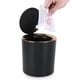 thumbnail image 1 of Bote de basura de mesa con tapa, mini bote de basura de mesa de 2,6 l, pequeño cubo de basura para escritorio, baño, cambiador, cocina, 1 of 5