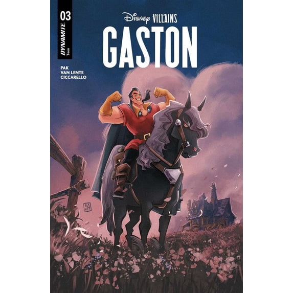 Disney Villains: Gaston #3A VF ; Dynamite Comic Book