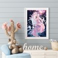 thumbnail image 3 of diamante pintura diamante cuadrado bricolaje niña y unicornio Likrtyny Arte deco, 3 of 9