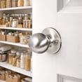 thumbnail image 6 of Ball Dummy Door Knob, French Door and Closet Compatible, Satin Nickel Finish, Left or Right Hand, 6 of 10