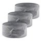 thumbnail image 1 of Banda para el cabello, 3 piezas ajustables con velcro (gris), 1 of 5