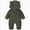 A10--Green, variant on 6-9 Months Preemie Sleep & Play One-Piece Bodysuit Newborn Baby Outfit Suit Fold Footies Girls Boys Winter Fleece Clothes Hooded Jumpsuit Romper Blue Newborn Gift