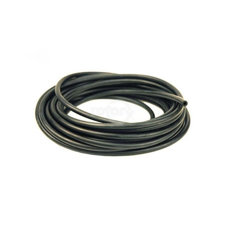 5 16 Rubber Fuel Line Fuel hose black rubber. ID 3mm, OD 5.7mm, 25 ft. roll. (0.240