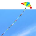 thumbnail image 3 of Kite Rainbow Streamer Tail Outdoor Outing Interactive Entertainment Streamer Toy Tail Park Kite D6h7, 3 of 8