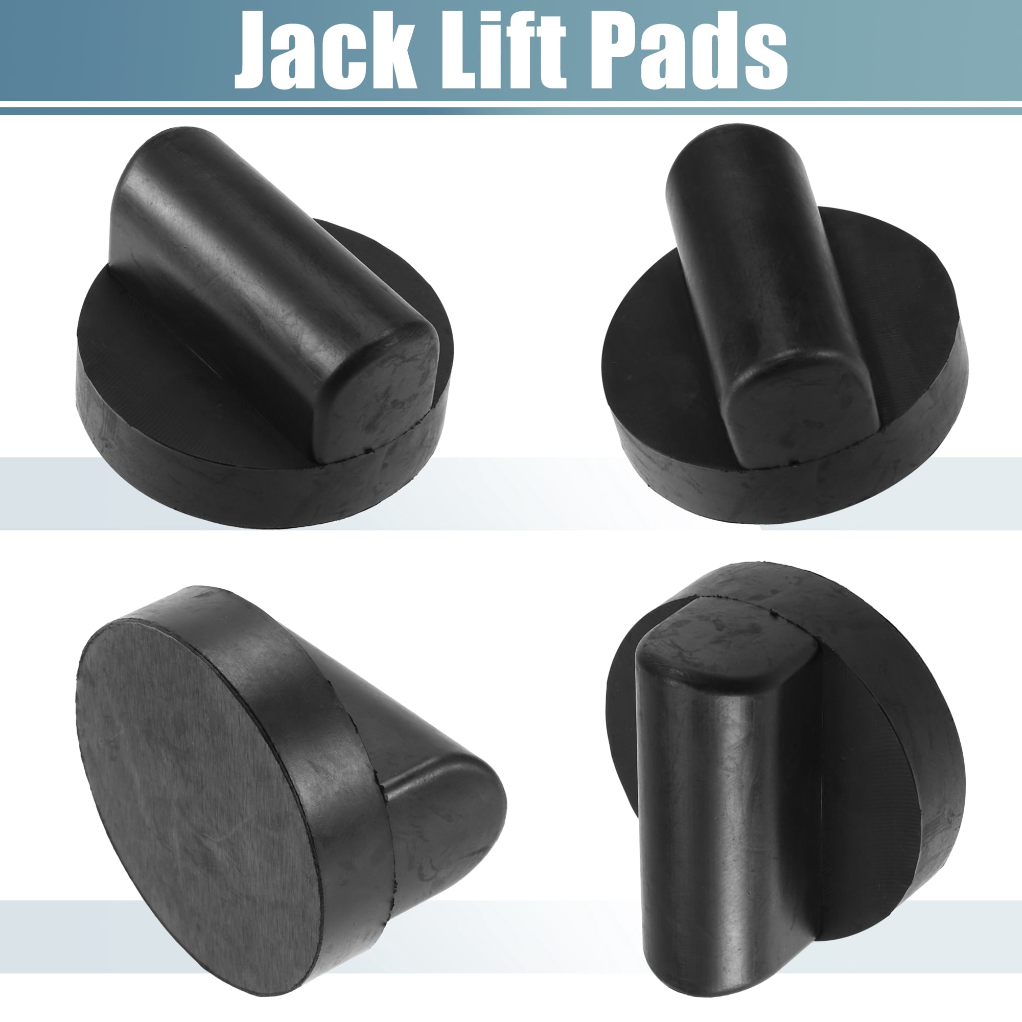 Unique Bargains 2 Pcs Rubber Jack Puck Jacking Lift Pad Adapter for Audi TT RS R8 A6