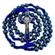 thumbnail image 2 of Collar con forma de rosario TALISMAN4U con cuentas de hematita azul para hombre, 2 of 9