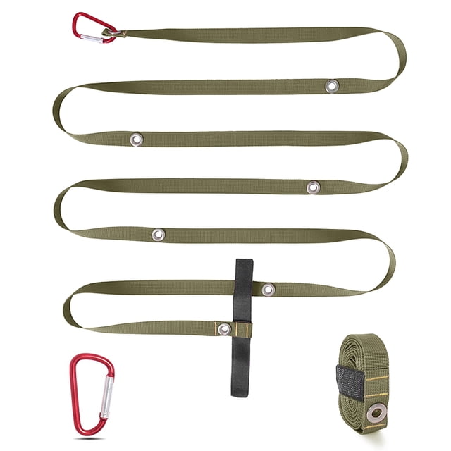 walmeck Outdoor Camping Tent Wind Rope Durable Nylon Wind Rope Multifunctional Tent Rope Buckle Adjustable Laundry Hanging Rope
