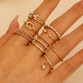 thumbnail image 3 of Open multi-joint ring set 22-piece love ring women's design niche retro ring Couple jewelry Valentine's Day gift, 3 of 5