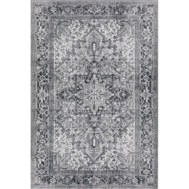 Dalyn Rug AM3ST5X8 5 x 7 Pieds 7 Po AM3 Amanti Rectangle Zone Tapis&44; Acier
