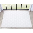 thumbnail image 2 of Well Woven Moroccan Trellis 3'11" x 5'3" Area Rug Ivory, 2 of 8