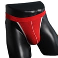 thumbnail image 1 of Mens Low Waist Printed Leather Underpants, 1 of 5