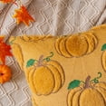 thumbnail image 4 of Fall&nbsp;Pumpkin Yellow Throw Pillow Covers 18x18 Inch,&nbsp;Pack of 2 Decorative Autumn Pillows Cases for&nbsp;Halloween Holiday Decor Couch Sofa&nbsp;Living Room Decorations, 4 of 6