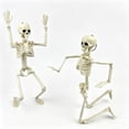 thumbnail image 6 of 15.8in Halloween Skeleton Decoration, Posable Skeleton Figure with Movable Joints, Full Body Skull Prop for Outdoor Yard, Haunted House Party and Spooky Home Decor, 6 of 6