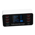 thumbnail image 1 of Cargador USB C De 60W Fast Station Station Hub Con De Protección Múltiple Para Viajes De La Oficina En El Hogar De La Computadora Portátil, 1 of 7